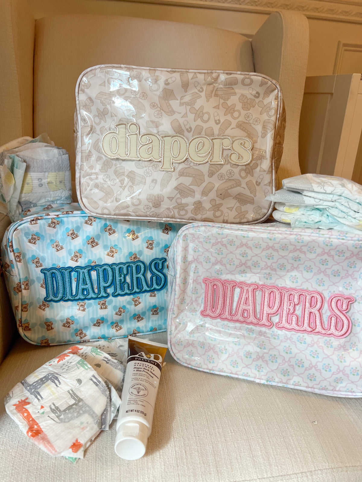 Diapers XL - Clear Coat Bag KenzKustomz
