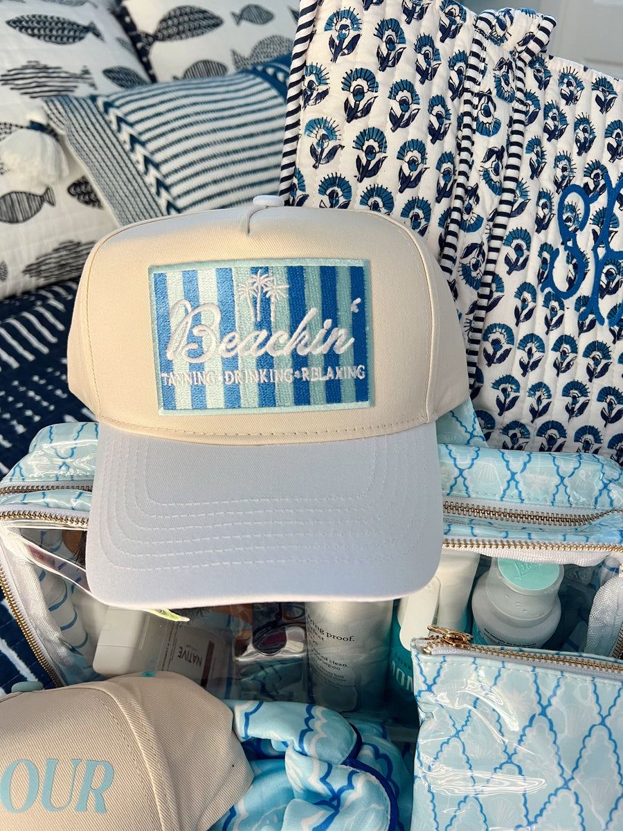 Beachin' - Vintage Trucker Hat KenzKustomz