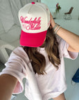 Wonderfully Made - Hot Pink Vintage Trucker Hat