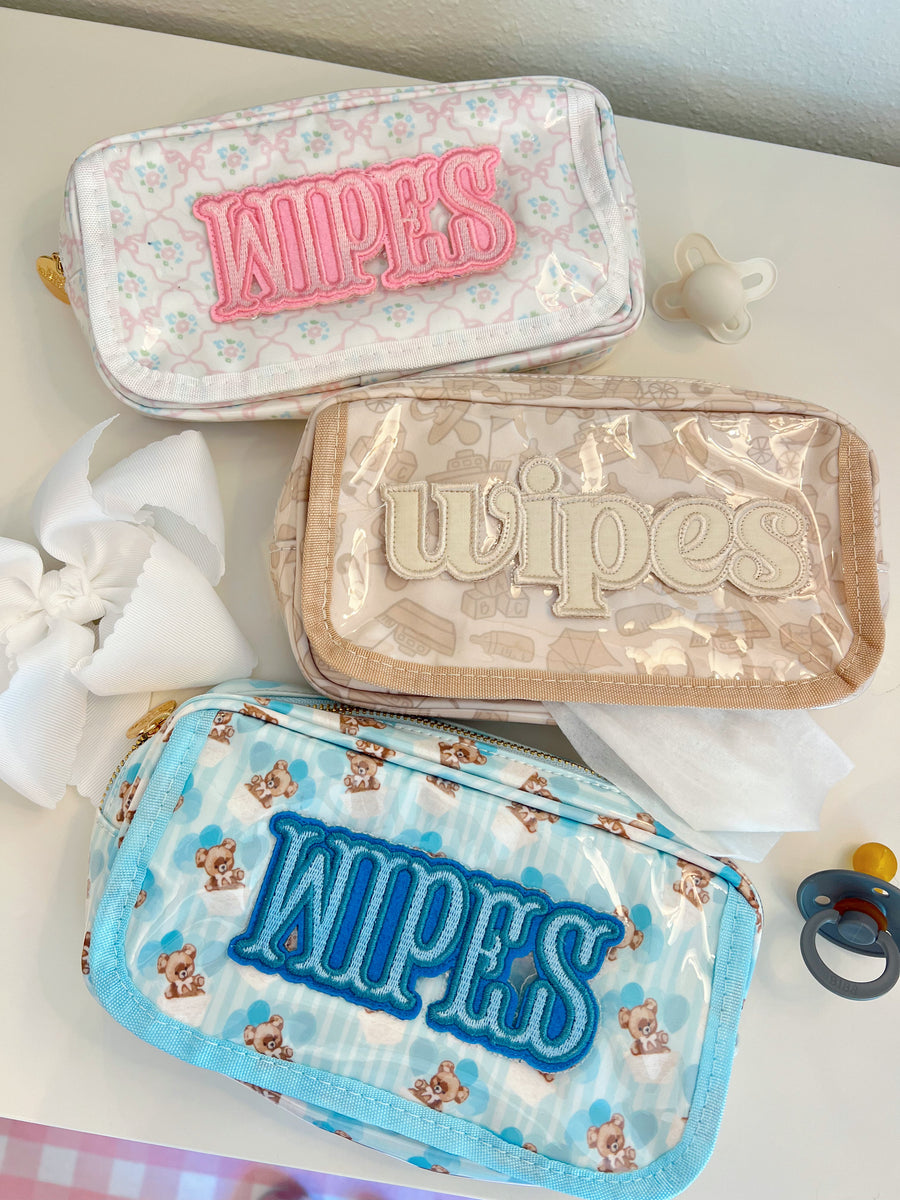 Wipes Pouch - Clear Coat Bag KenzKustomz