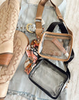 Clear Gameday + Concert Purse