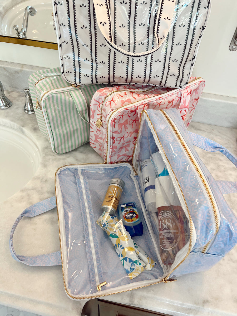 Clear Coat Toiletry Case KenzKustomz