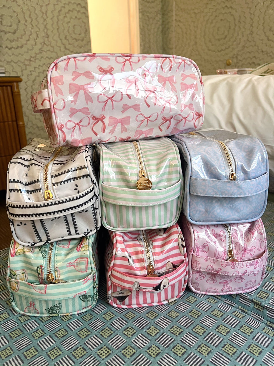 Clear Coat Toiletry Dopp Kit KenzKustomz