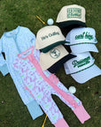 He's Golfing - Green Vintage Trucker Hat - PREORDER