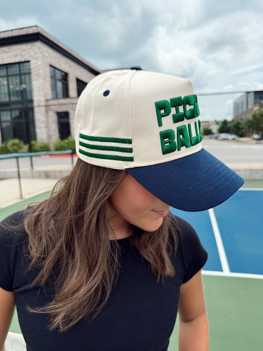 PICKLEBALLER - Vintage Trucker Hat KenzKustomz