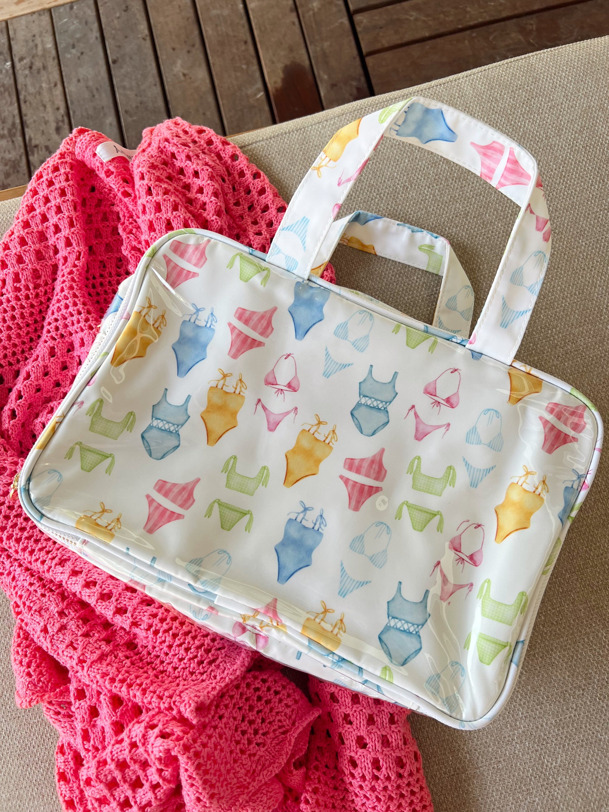 Clear Coat Toiletry Case