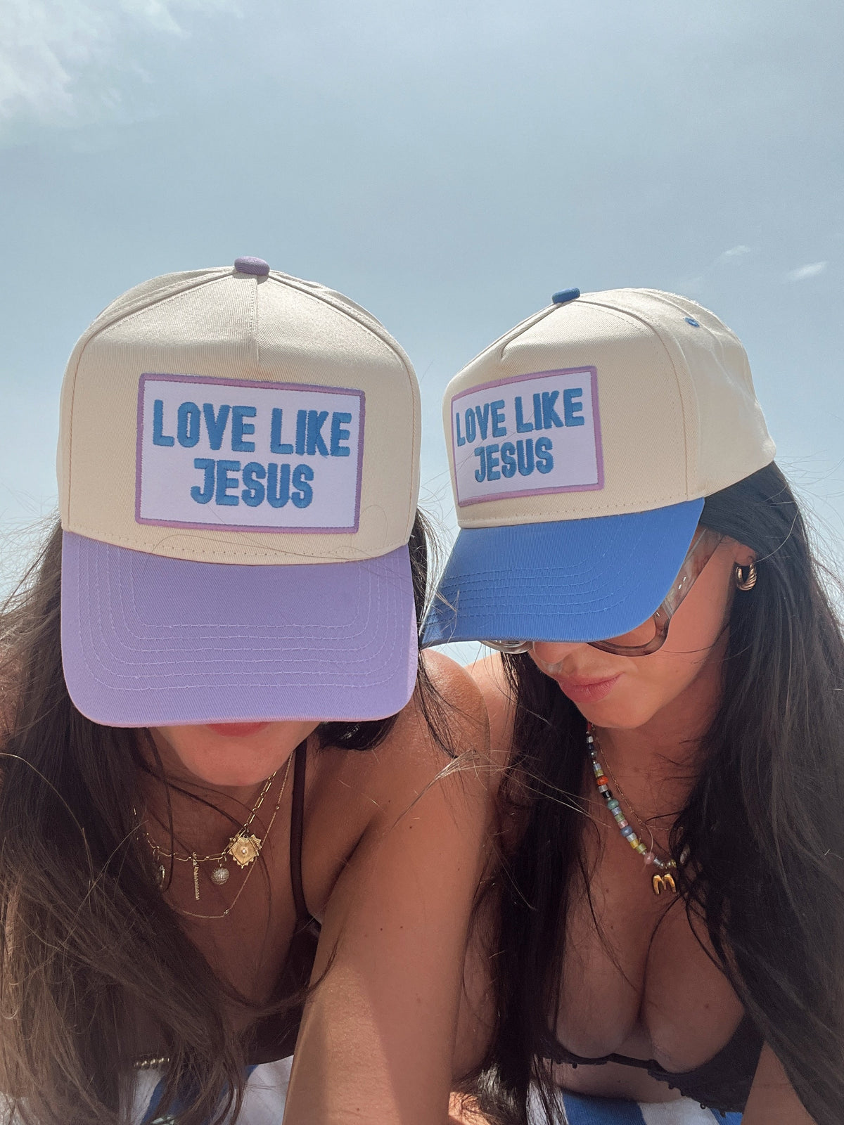 Love like Jesus -  Vintage Trucker Hat KenzKustomz