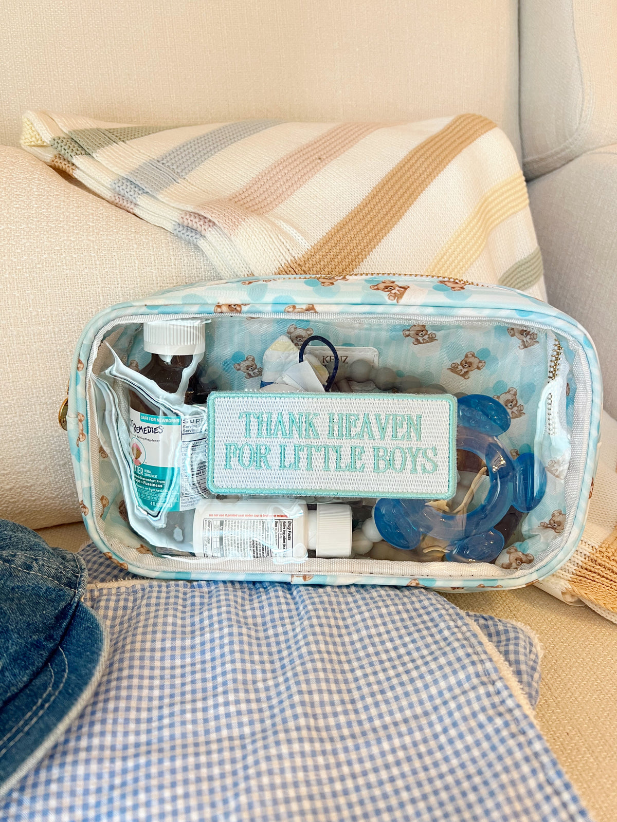 Thank Heaven - Medium Clear Bag KenzKustomz