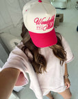 Wonderfully Made - Hot Pink Vintage Trucker Hat