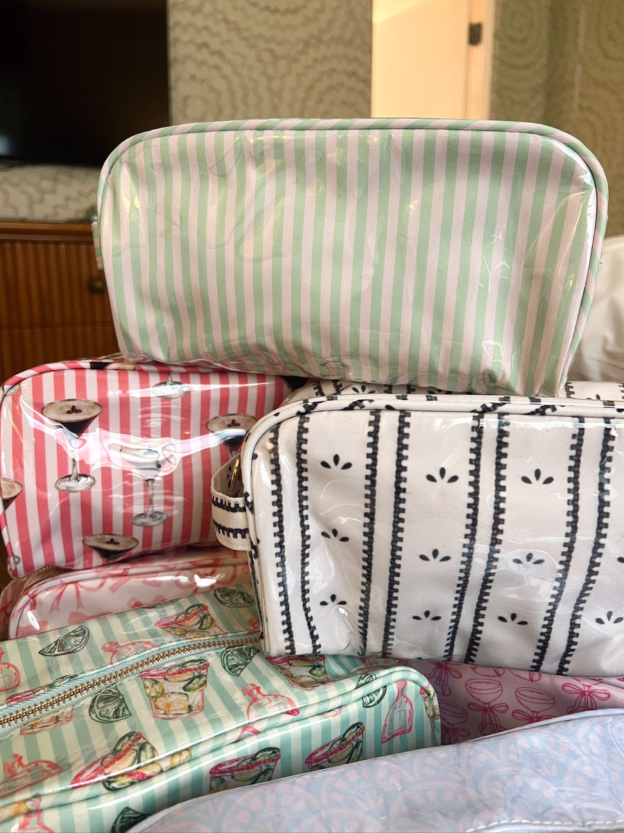 Clear Coat Toiletry Dopp Kit KenzKustomz