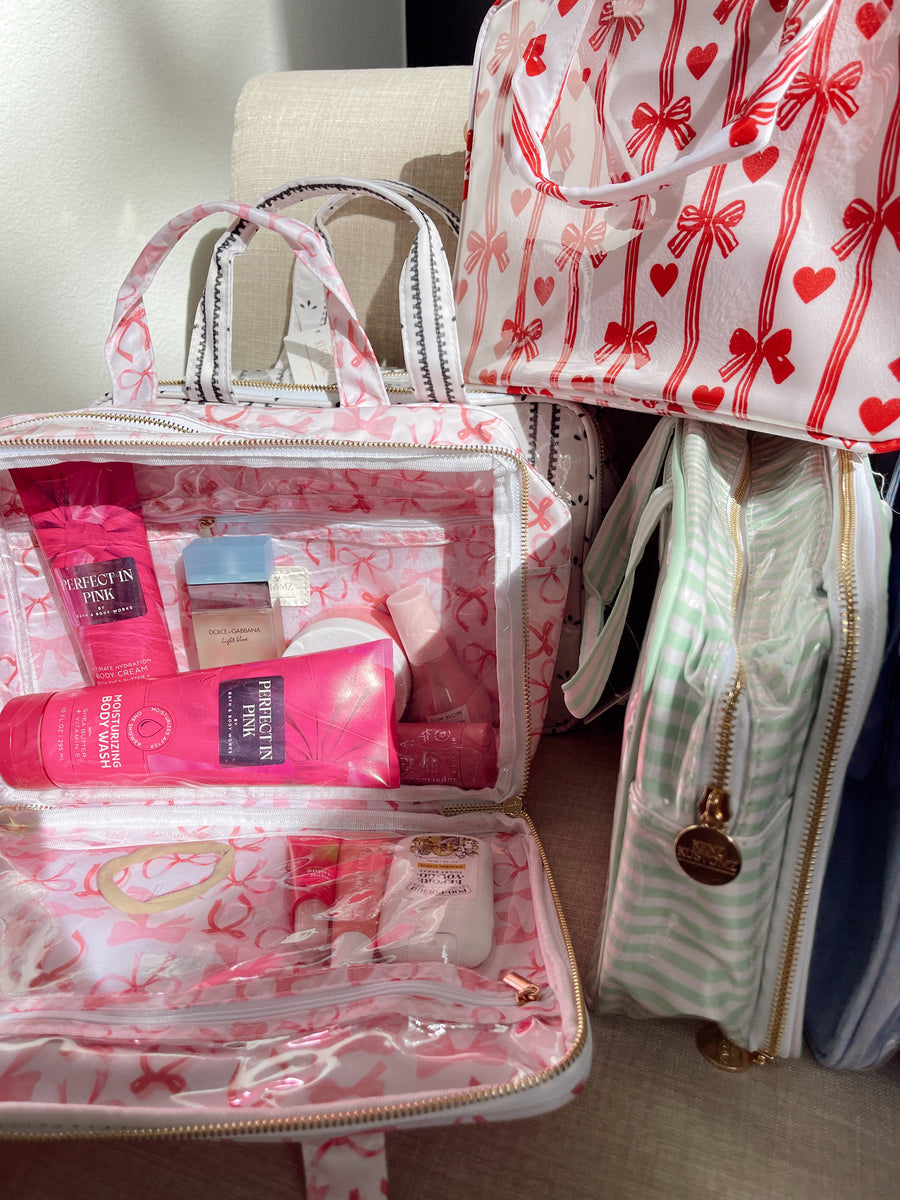 Clear Coat Toiletry Case KenzKustomz