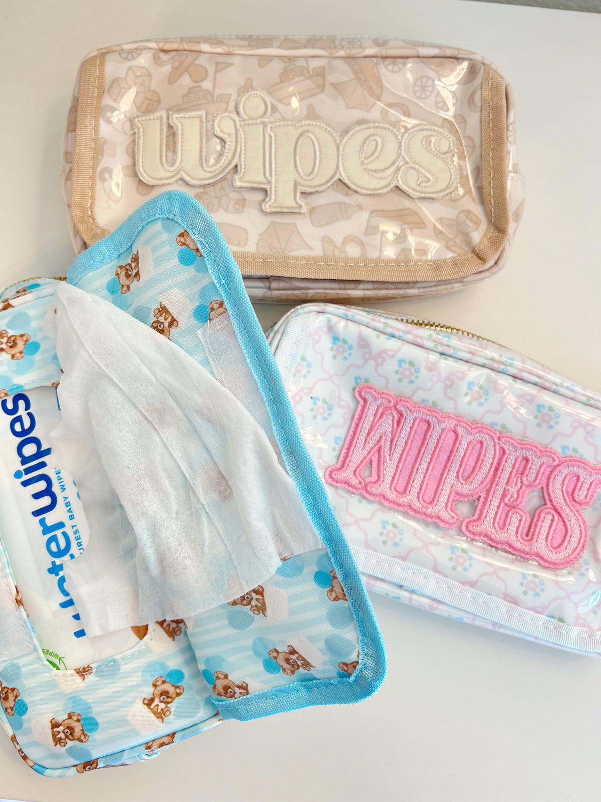 Wipes Pouch - Clear Coat Bag KenzKustomz