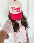 Wonderfully Made - Hot Pink Vintage Trucker Hat