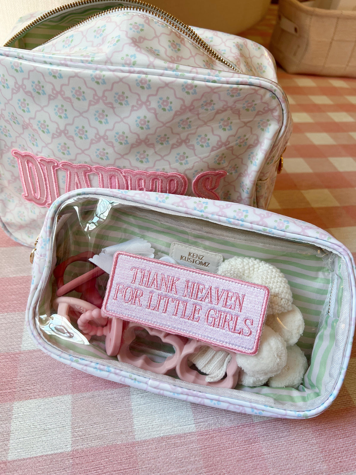 Thank Heaven - Medium Clear Bag KenzKustomz