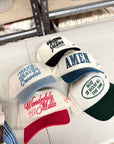 Make Heaven Crowded - Denim Vintage Trucker Hat