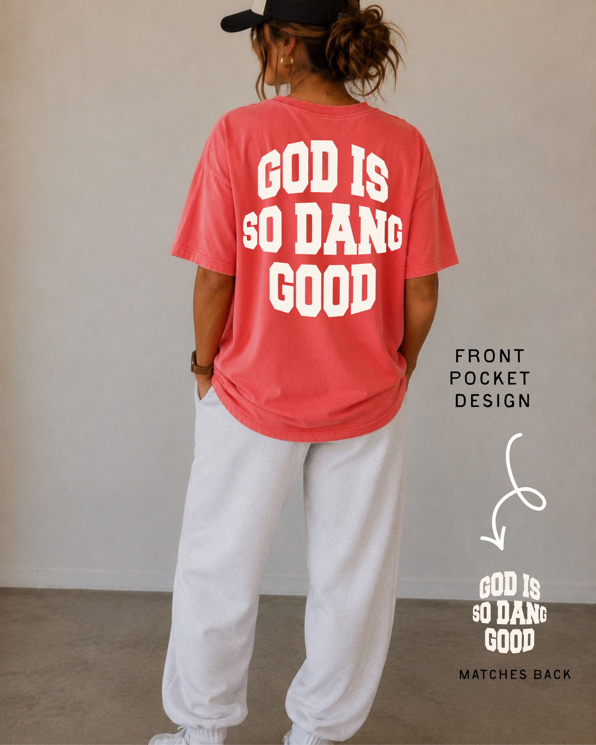 God is Good Varsity Tee SBG Co.