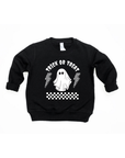 Trick or Treat Lightening Bolt Pullover