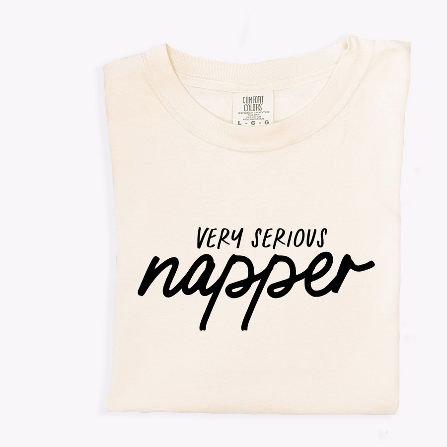 Very Serious Napper Tee