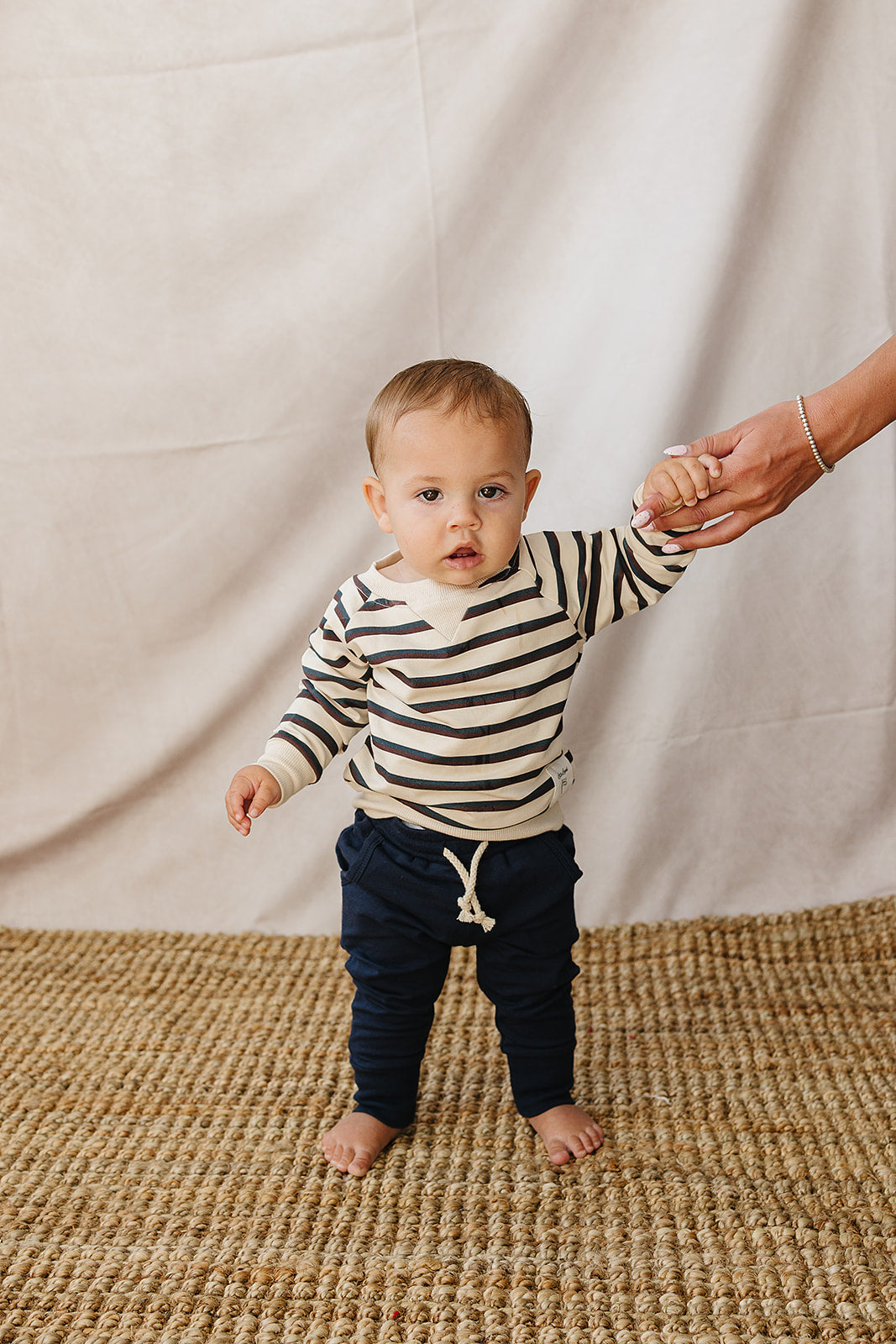 Striped Crewneck Mebie Baby