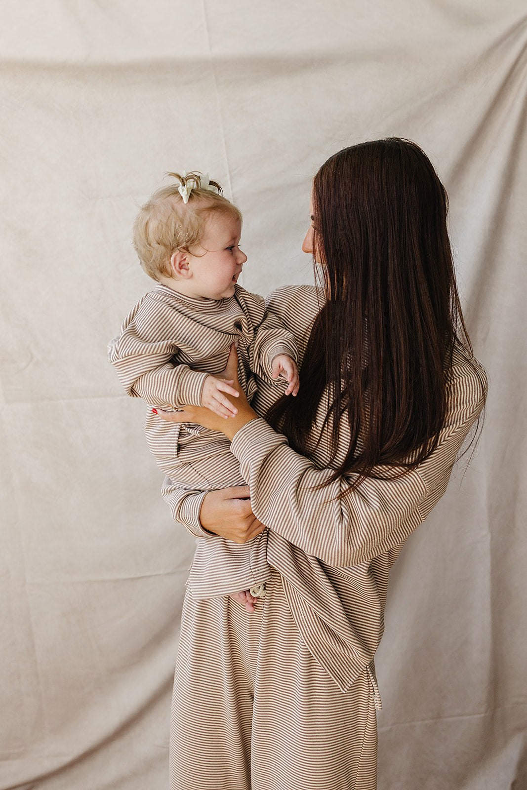 Striped Loungewear Set Mebie Baby