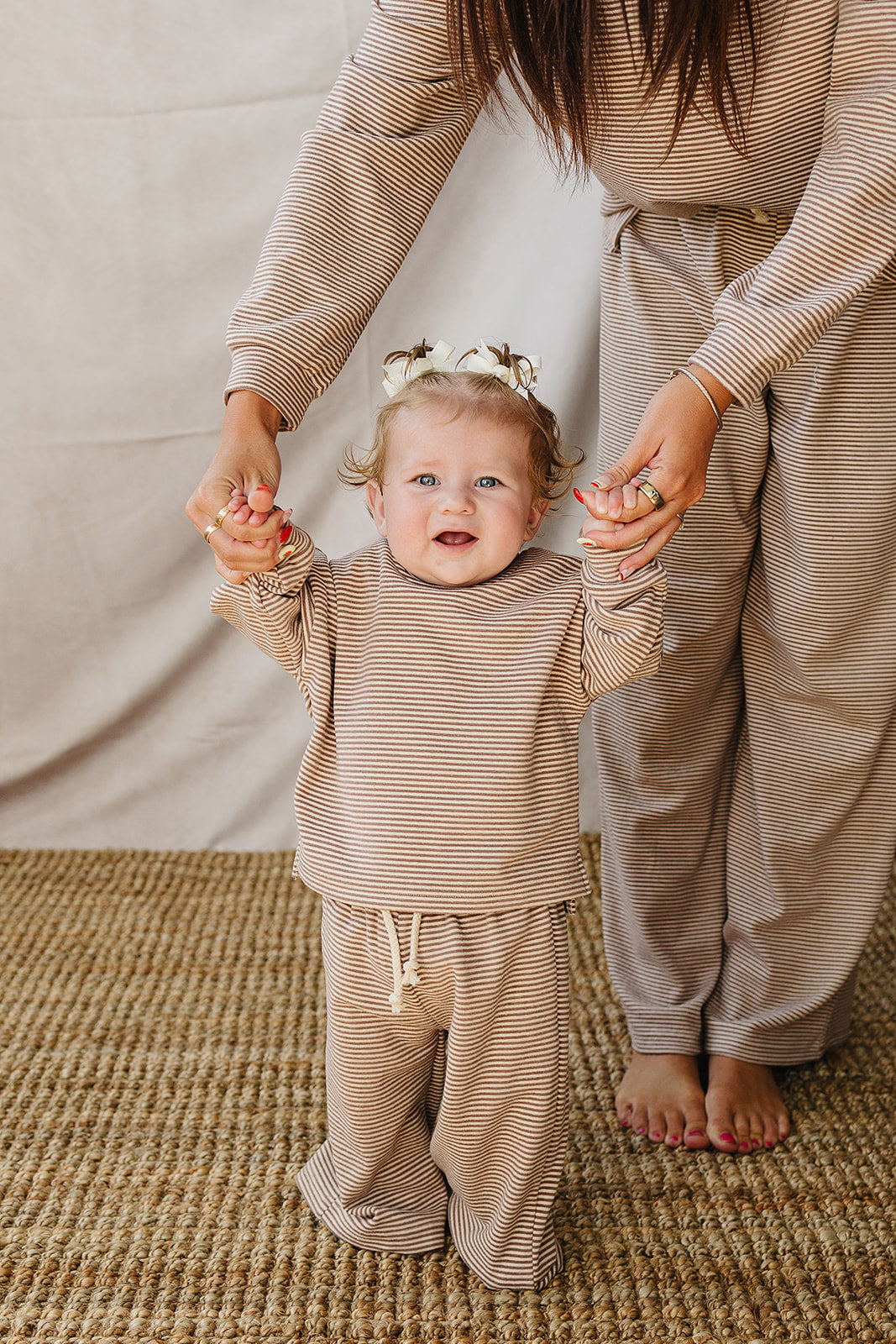 Striped Loungewear Set Mebie Baby