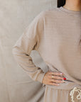 Womens Striped Loungewear Set Mebie Baby