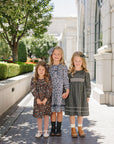Tulip Smocked Peter Pan Collar Dress