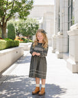 Tulip Smocked Peter Pan Collar Dress