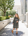 Tulip Smocked Peter Pan Collar Dress