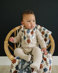 Western Aztec + Wild West Muslin Quilt
