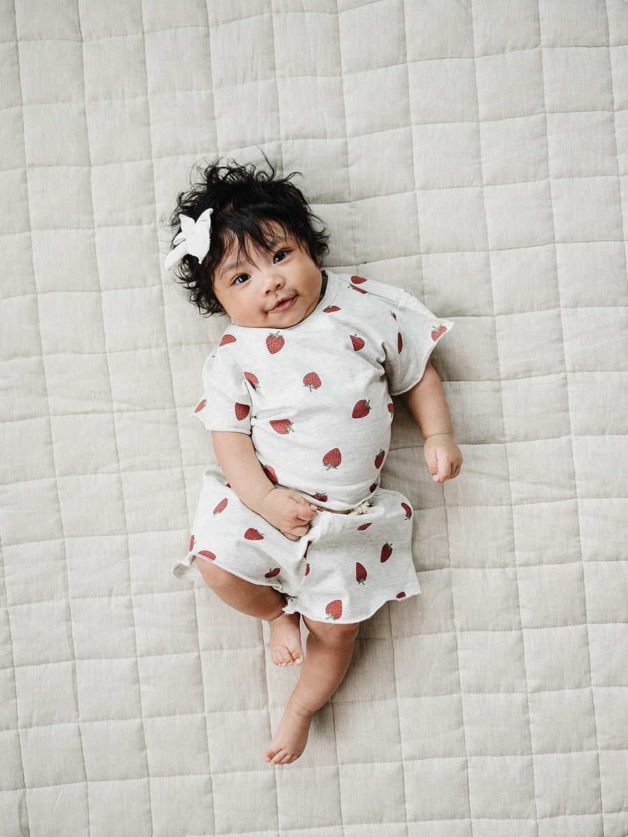 Strawberry Short Set Mebie Baby