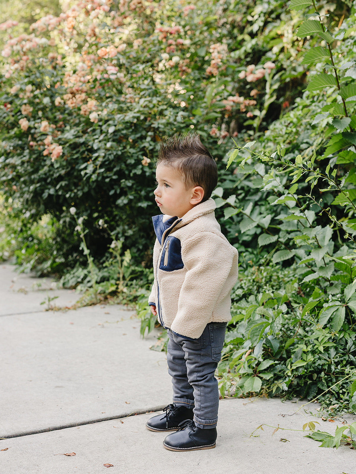 Sherpa Zip-Up Jacket Mebie Baby