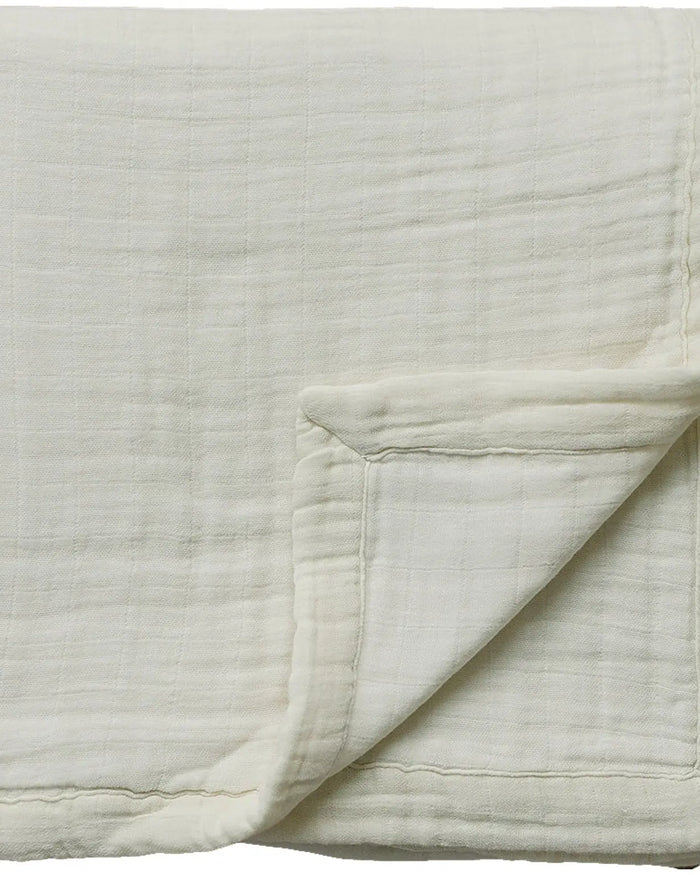 Cream Muslin Quilt Mebie Baby