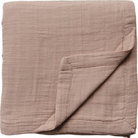 Dusty Rose Muslin Quilt Mebie Baby