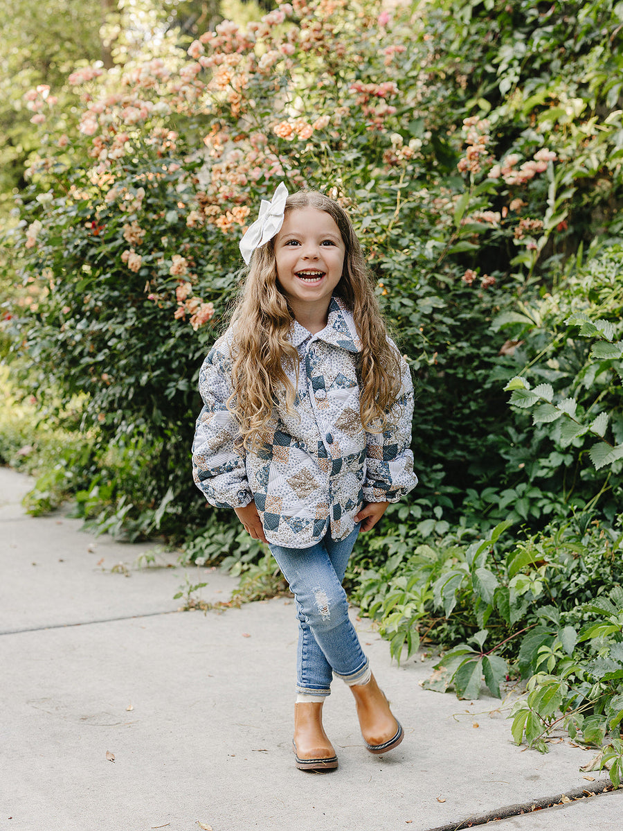 Patchwork Quilted Jacket Mebie Baby