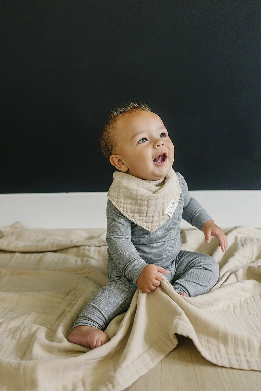 Oatmeal Muslin Quilt Mebie Baby