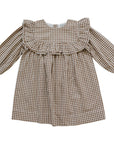Gingham Ruffle Dress