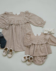 Gingham Ruffle Dress