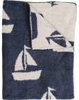 Sailboat Plush Blanket