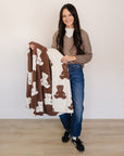 Teddy Bear Plush Blanket