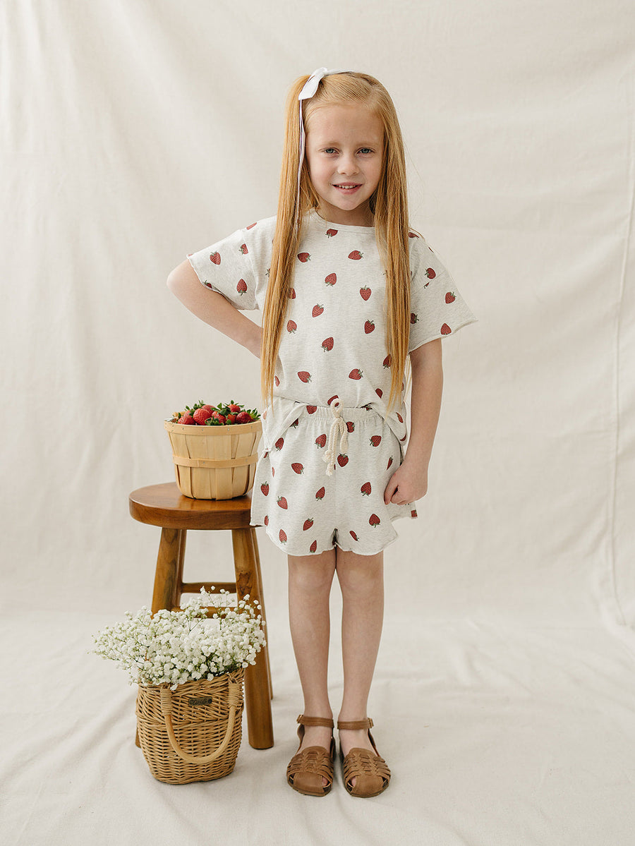 Strawberry Short Set Mebie Baby