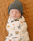 Halloween Bamboo Stretch Swaddle Mebie Baby