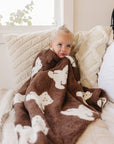 Teddy Bear Plush Blanket