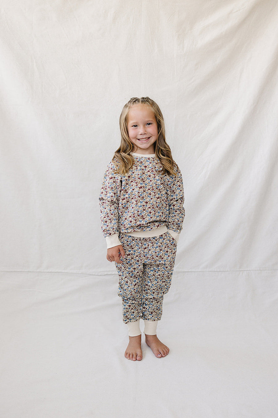 Desert Floral French Terry Set Mebie Baby