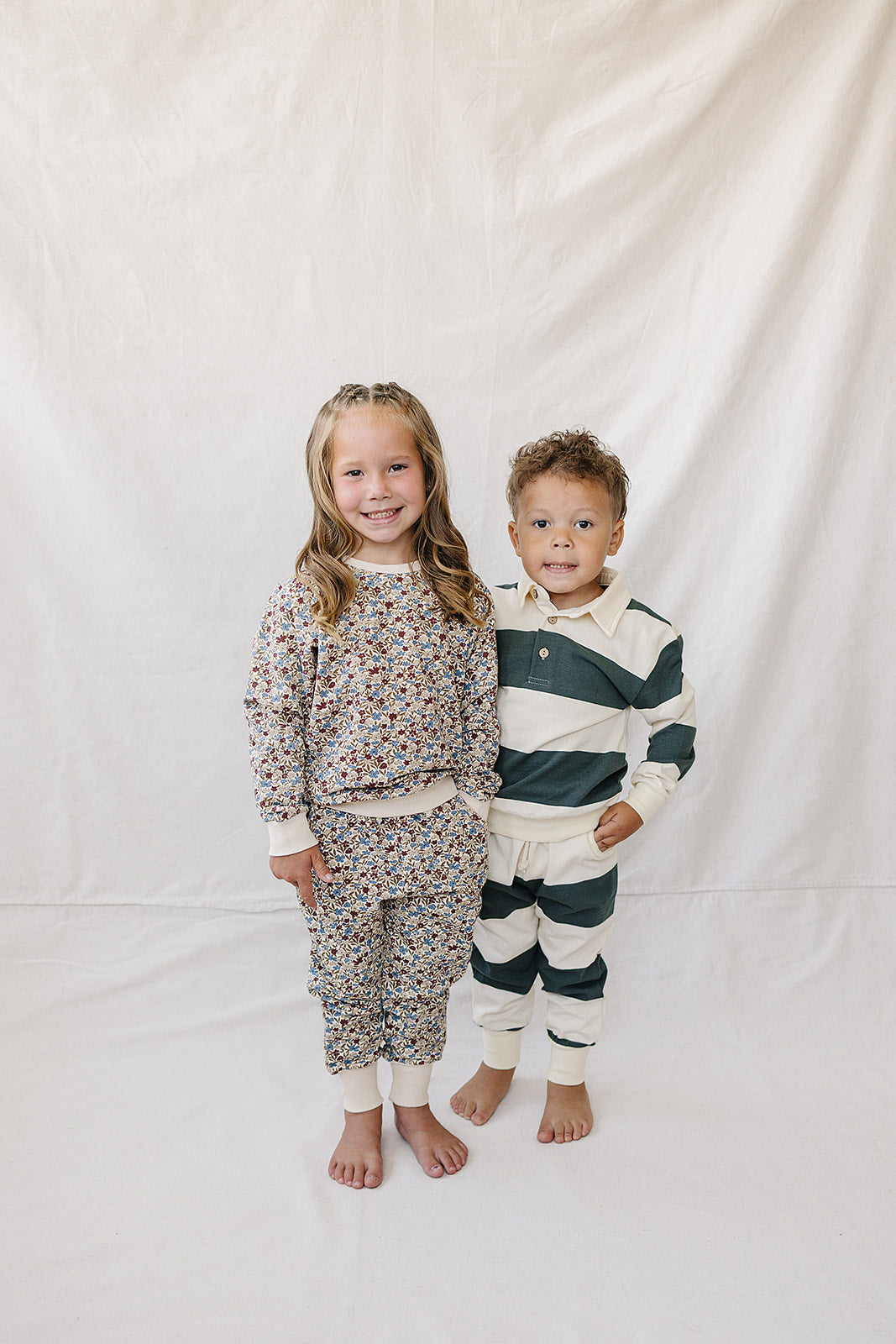 Desert Floral French Terry Set Mebie Baby