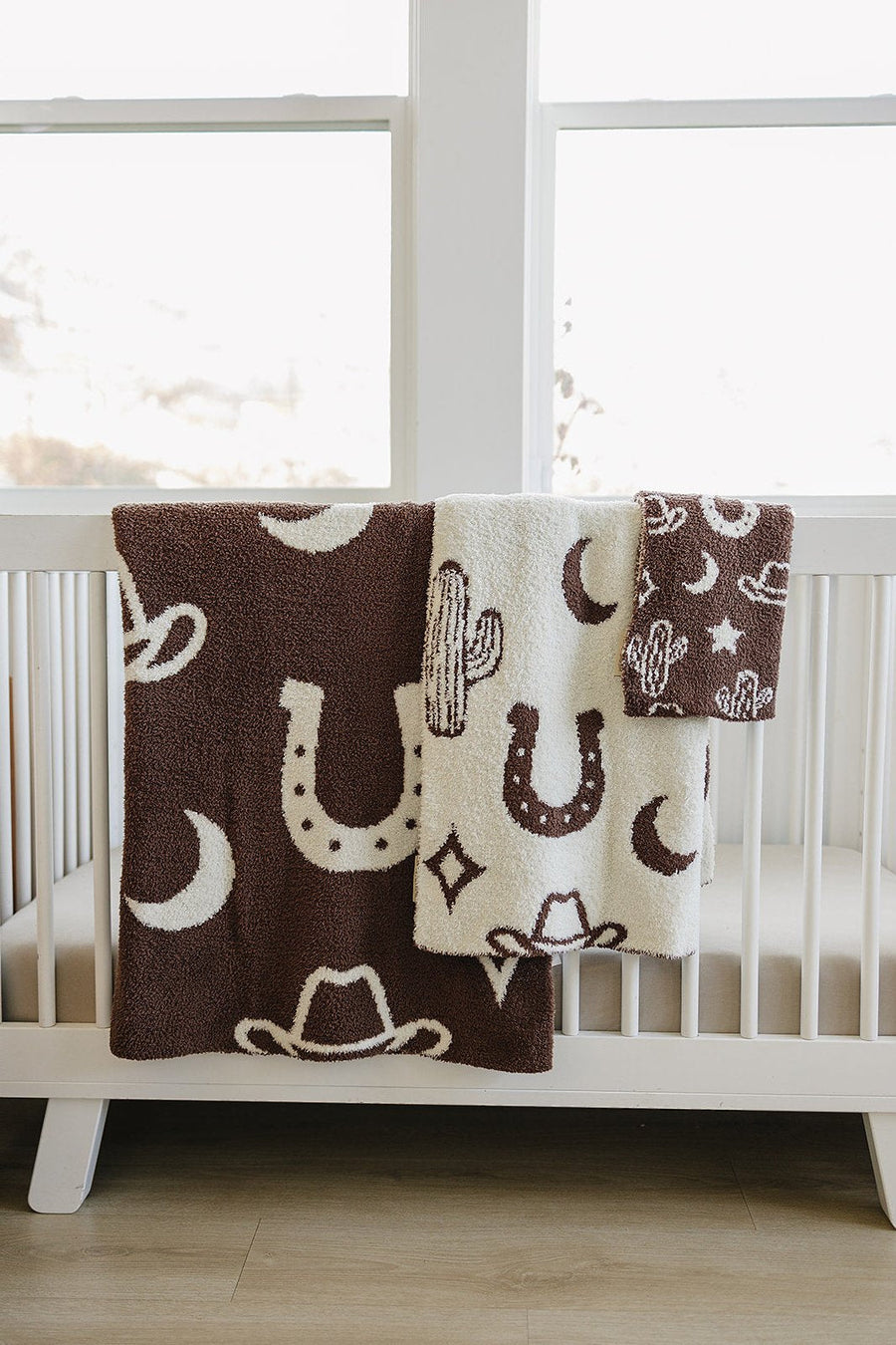 Western Plush Blanket Mebie Baby