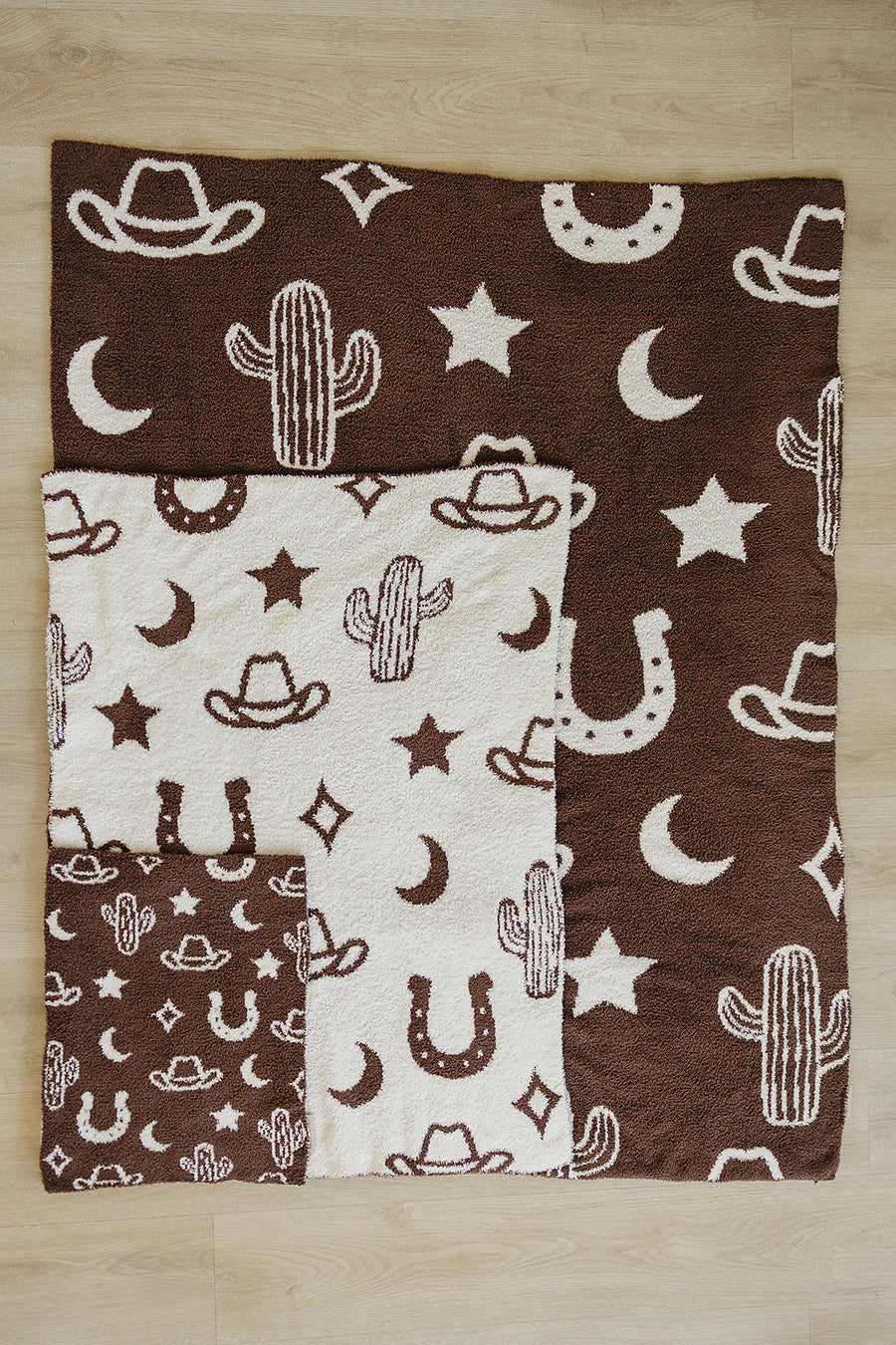 Western Plush Blanket Mebie Baby