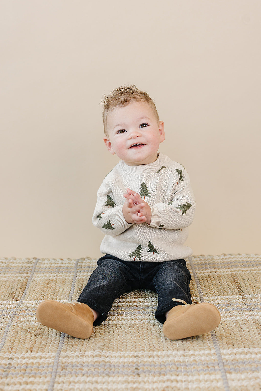 Pines Knit Sweater Mebie Baby