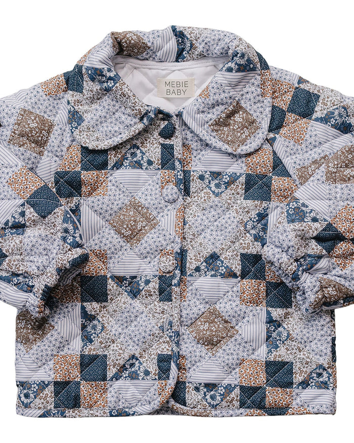 Patchwork Quilted Jacket Mebie Baby