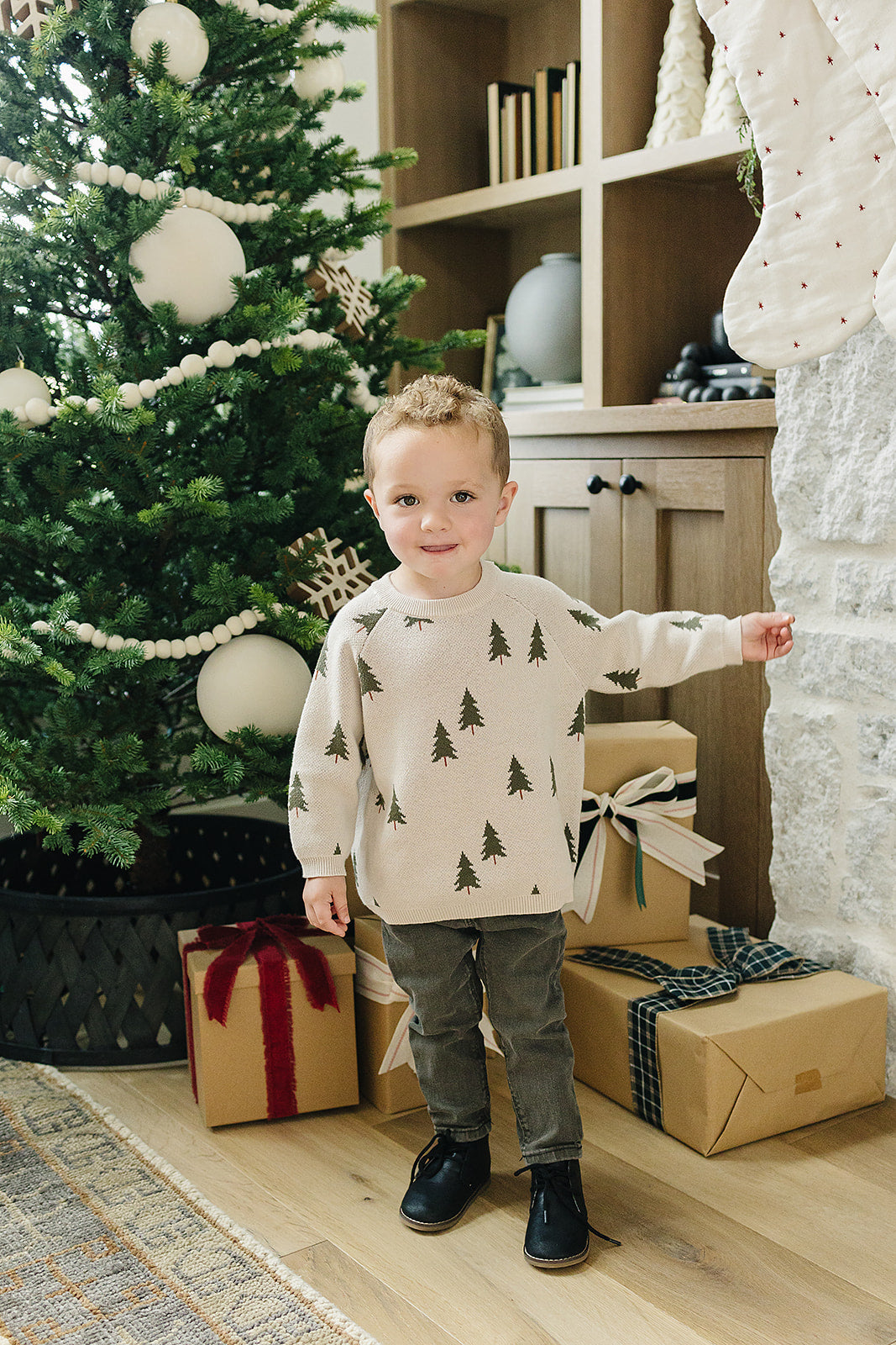 Pines Knit Sweater Mebie Baby